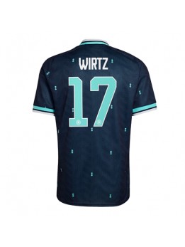 Muži Futbalové oblečenie Nemecko Florian Wirtz #17 MS 2026 Krátky Rukáv - Preč Muži Futbalové oblečenie Nemecko Florian Wirtz #17 MS 2026 Krátky Rukáv - Preč